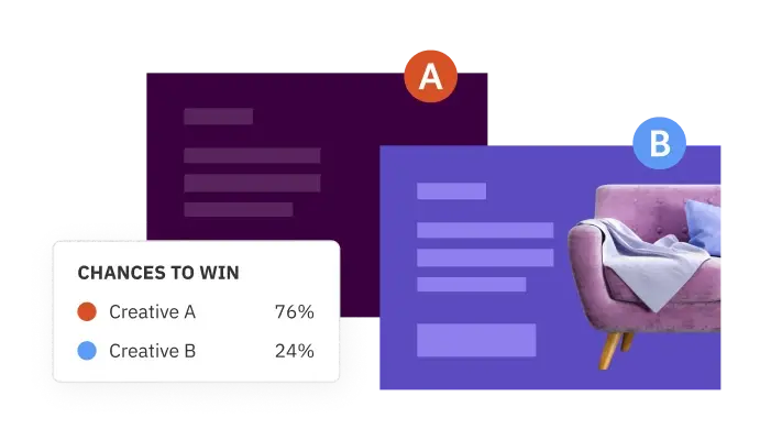 Run A/B tests to reveal the best designs